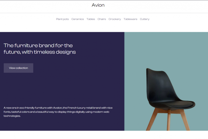Avion website