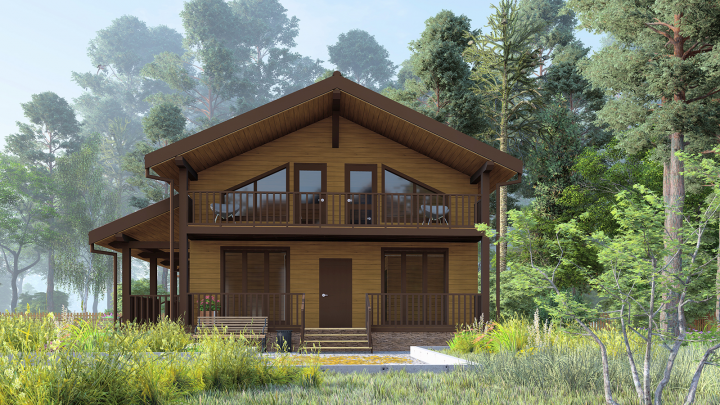 Каркасный дом, г. Санкт-Петербург