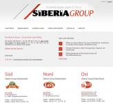 Siberia Group - сайт siberiagroup.de (MODX Revolution)
