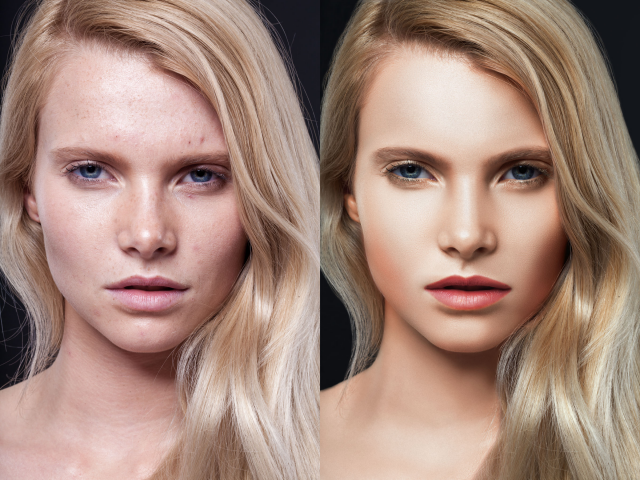 Ретушь портрета