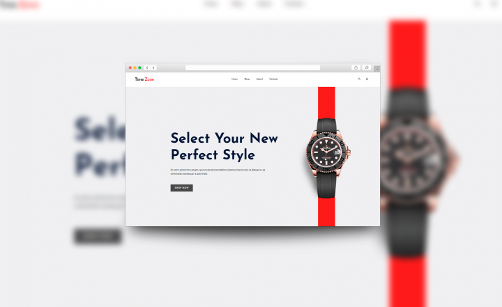 Интернет-магазин часов "Time Zone"