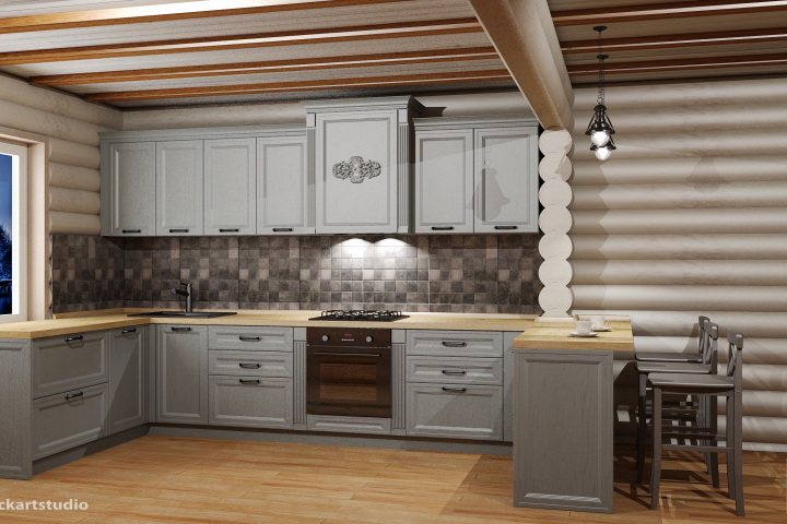 Кухня неоклассика