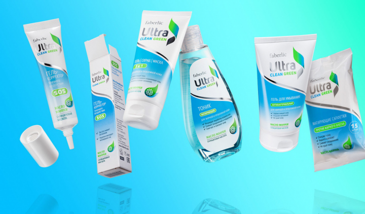 Косметическая серия ULTRA CLEAN GREEN