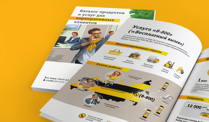 Брошюра Beeline для корпоративных клиентов