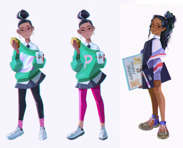 Персонаж для обучающего курса