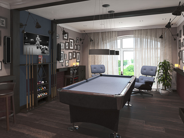 Бильярдная