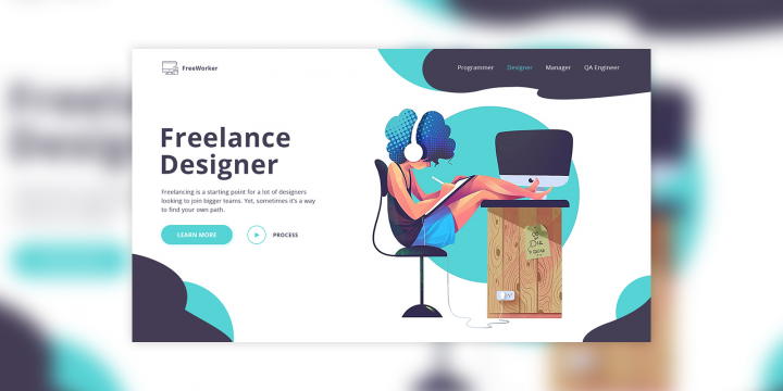 Website for freelancers