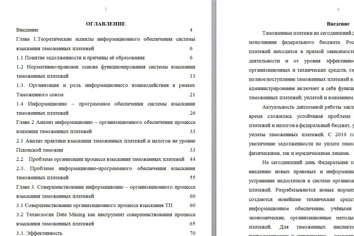 ВКР Совершенствование информационно – организационного процесса