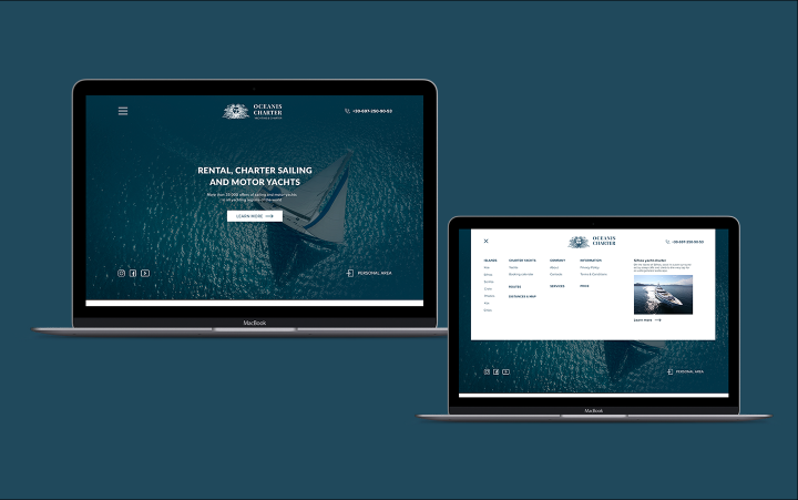 Презентация дизайн-концепта первого экрана