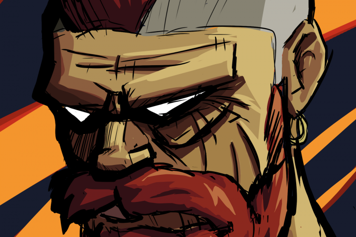 Angry sketch