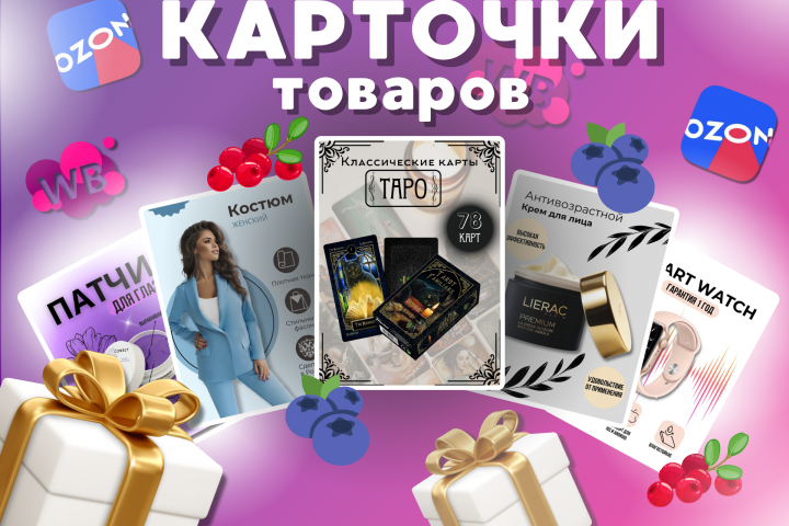 Карточки товаров