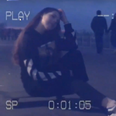 Видео для модели с стиле VHS