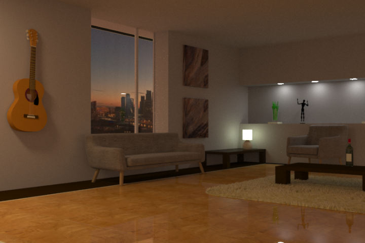 3д - дизайн комнаты