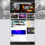 сайт школы диджеинга Wordpress