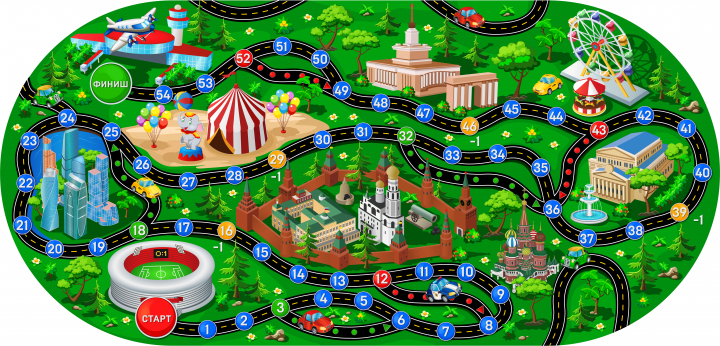 Коврик Москва (игра)