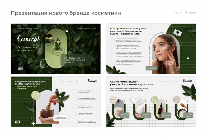 Презентация нового бренда косметики
