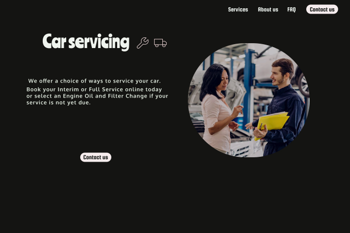 Главная страница Car service