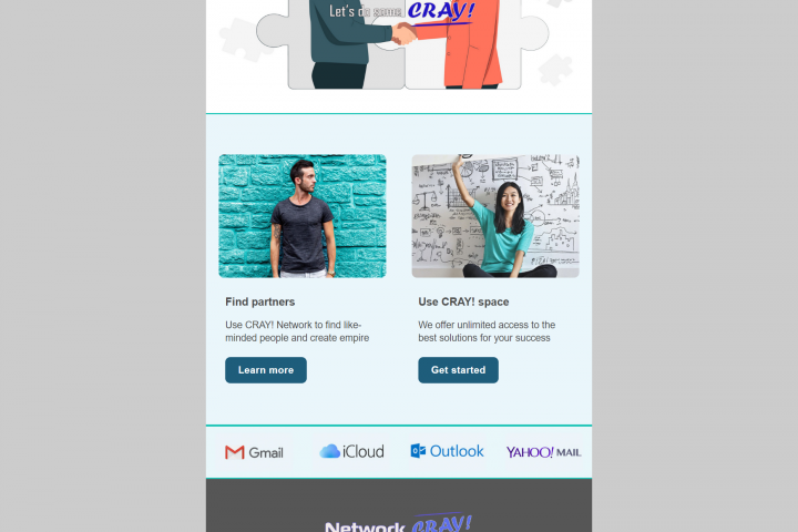HTML CRAY Network