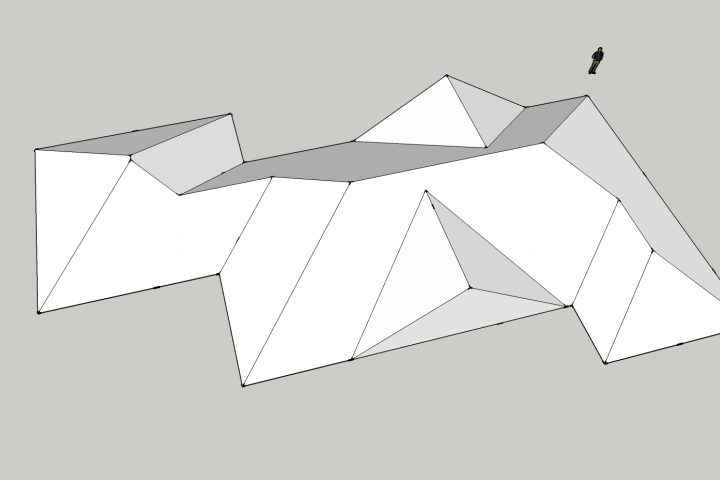 Проект сложной многоскатной кровли