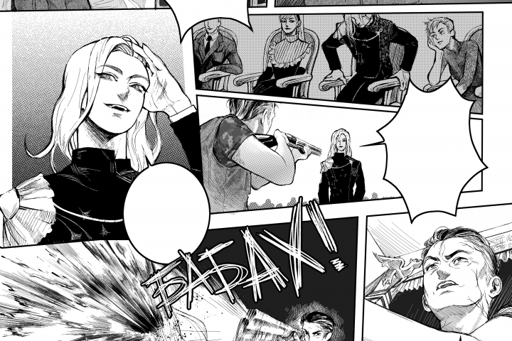 Страница манги