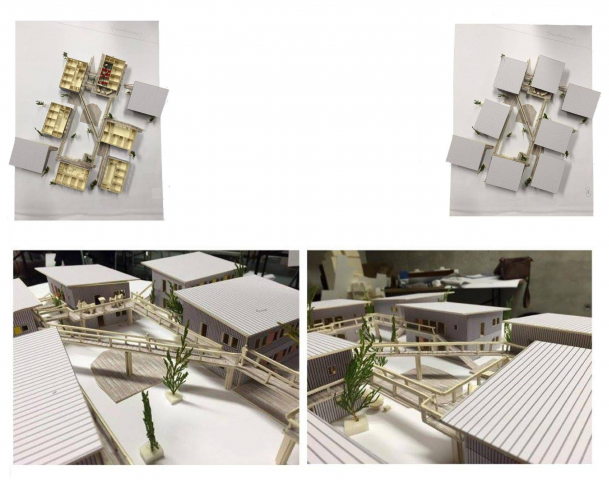 Макеты жилого комплекса индивидуальных домов