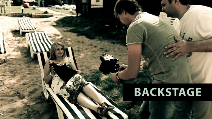 Бекстейдж для корпоративного клипа