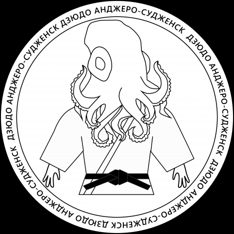 логотип для дзюдо в области