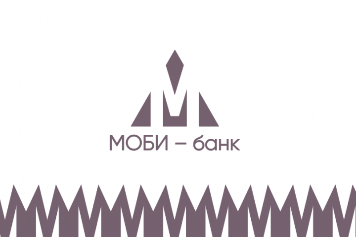 Визитка для банка МОБИ - банк