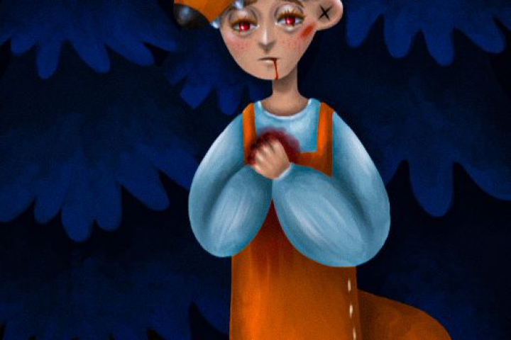 мальчик лис