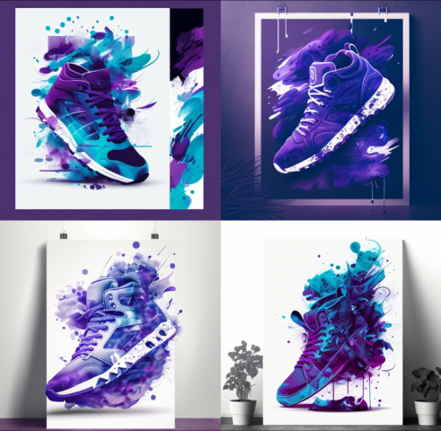 Концепт арт магазина обувь way