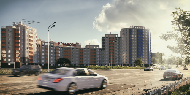 Визуализация ЖК Красково