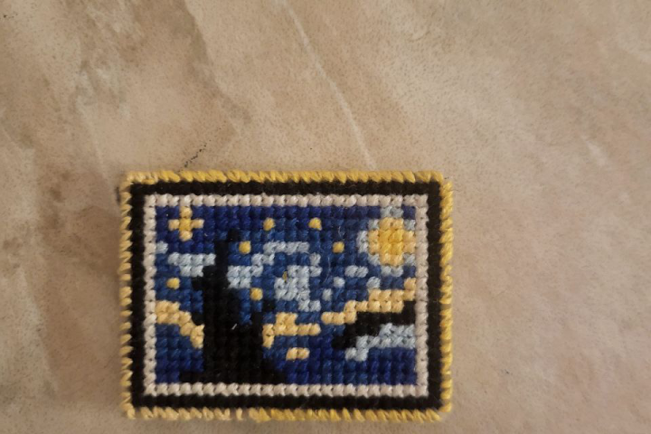 Вышивка броши