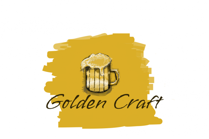 Логотип для пивного бара(Golden Craft)