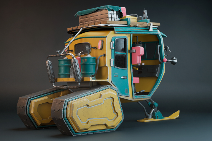 All-terrain for the snow trip