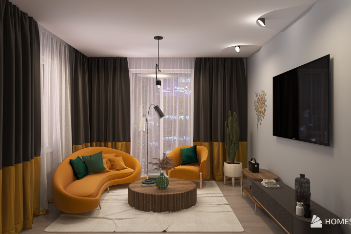 кухня-гостиная в Анталии