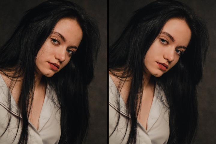 Ретушь портретной фотографии