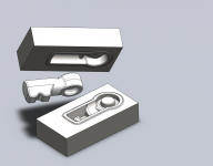 3D модель ручья для расчета заполняемости штампа и выр. на ЧПУ