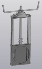 Затвор глубинный, скользящий