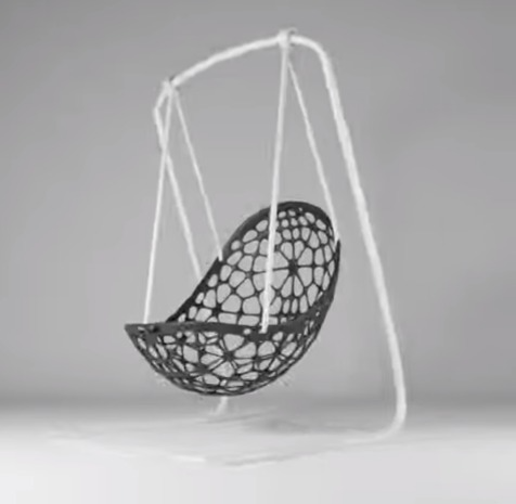 Футуристическое лаунж-кресло