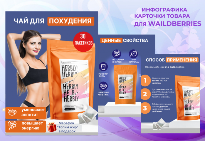 инфографика карточки товара