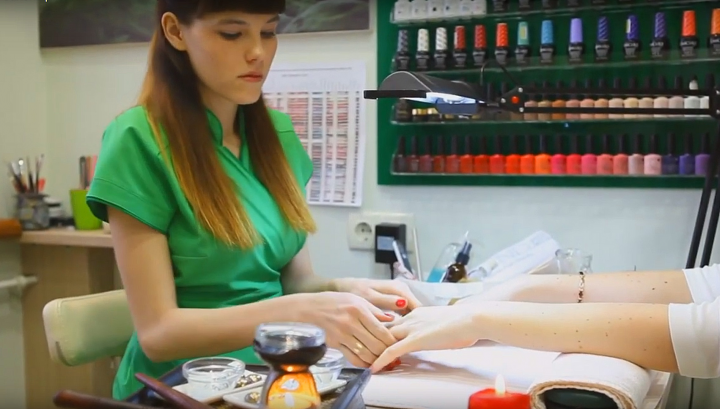 Рекламный ролик салона красоты