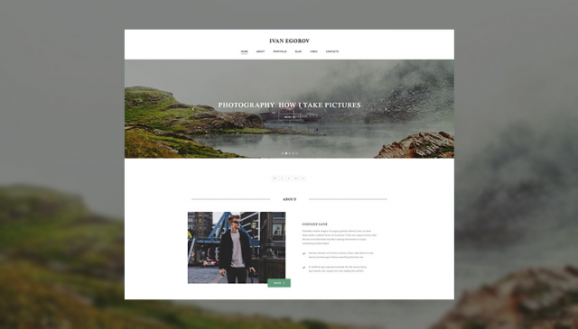 Портфолио фотографа