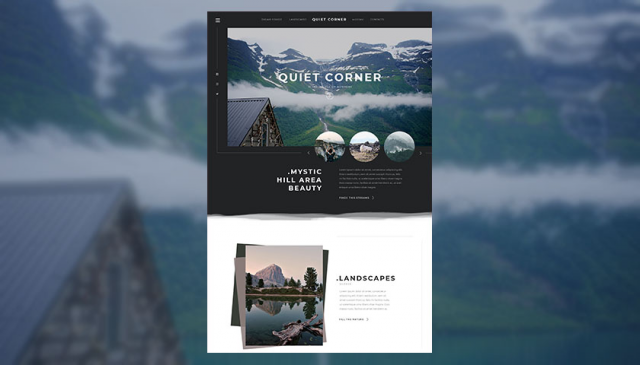 Quiet Corner сайт галерея