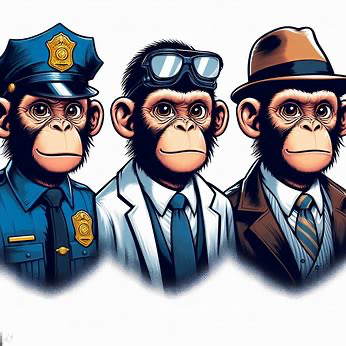 Three monkeys