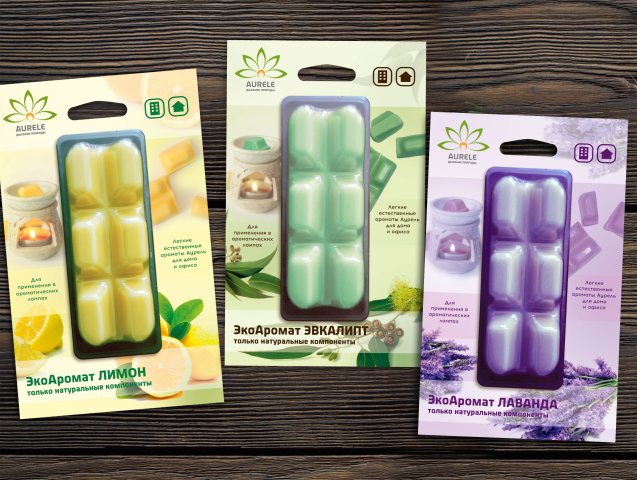 Дизайн упаковки продукта на основе эфирных масел