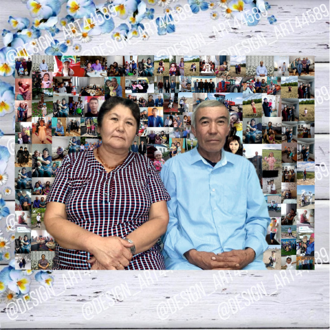 Фотомазаика на юбилей