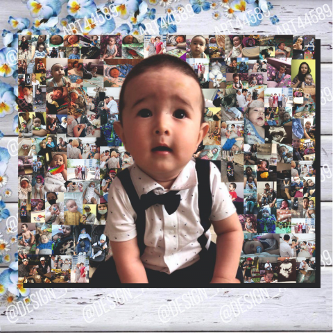 Фотомазаика на юбилей