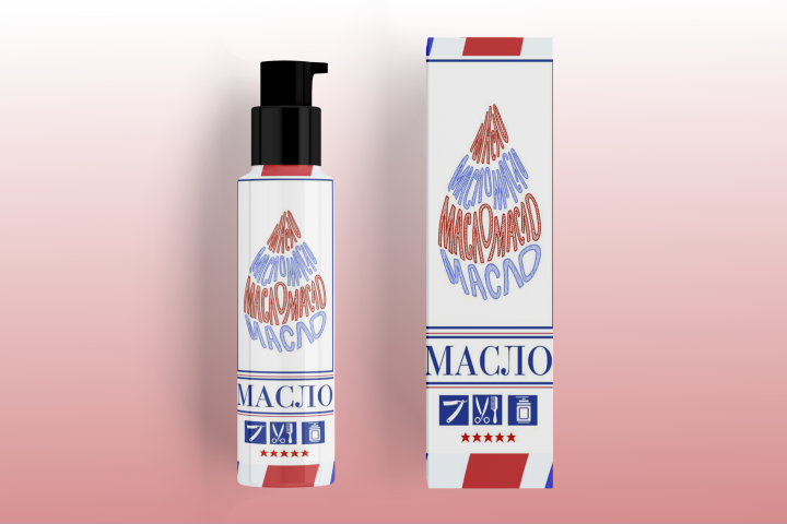 дизайн этикетки для баночки масла