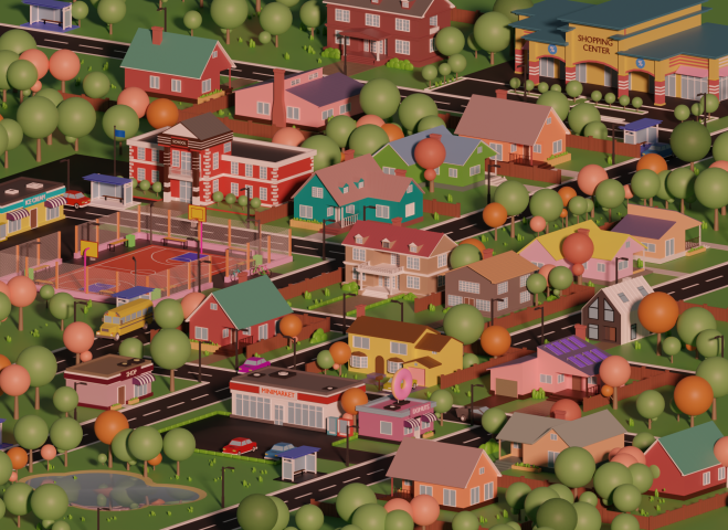 Low poly models