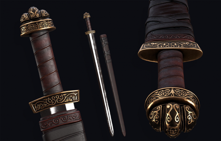 Medieval Carolingian Sword